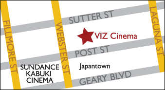 VIZ Cinema map