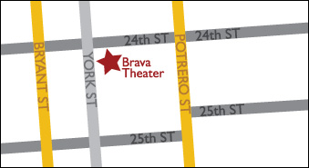 map to brava theatre