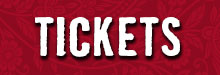 a rectangle with a red patterned box and the prominent word "tickets"