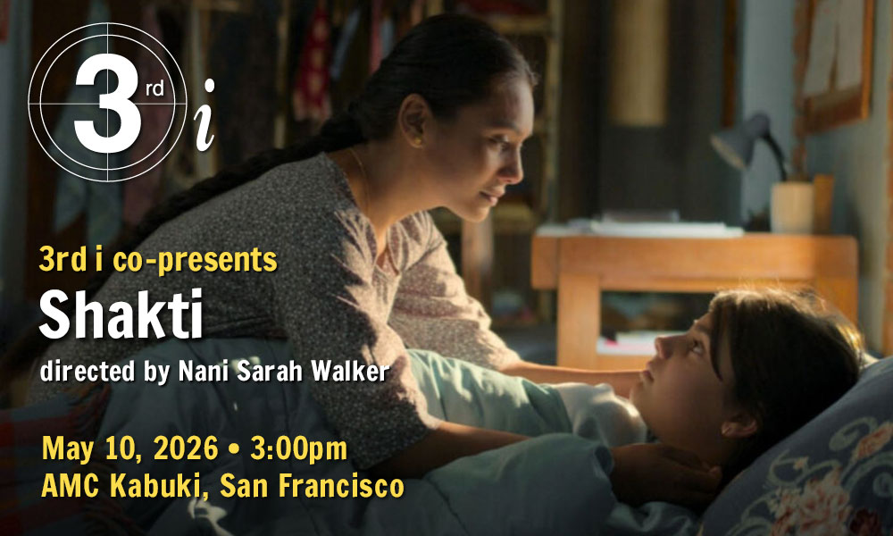 Film still from Shakti of a woman leaning over her sick child, as light streams in from a window. 3rd i co-presents SHAKTI directed by Nani Sarah Walker May 10, 2026, 3pm AMC Kabuki, SF